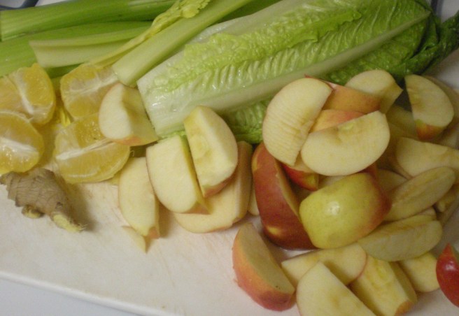 Favorite Breakfast- Green Lemonade - Ingredients for Green Lemonade