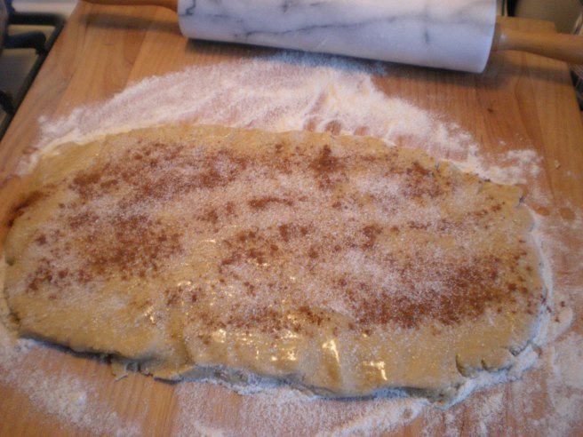 Scottish Scones with Chestnut Flour - Prep. for Round Scones