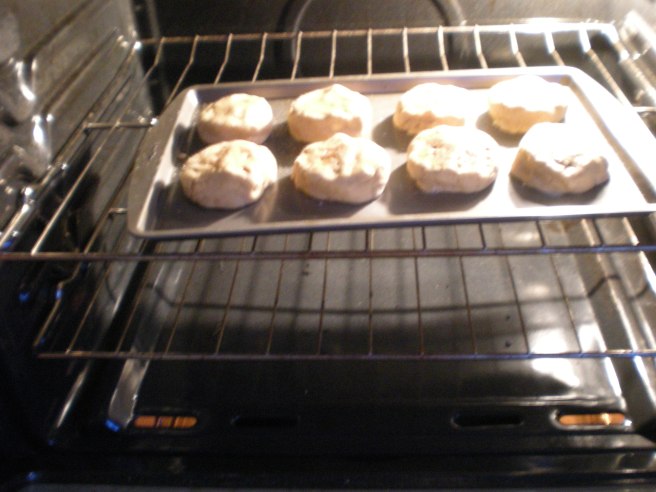 Scottish Scones with Chestnut Flour - Baking Round Scones