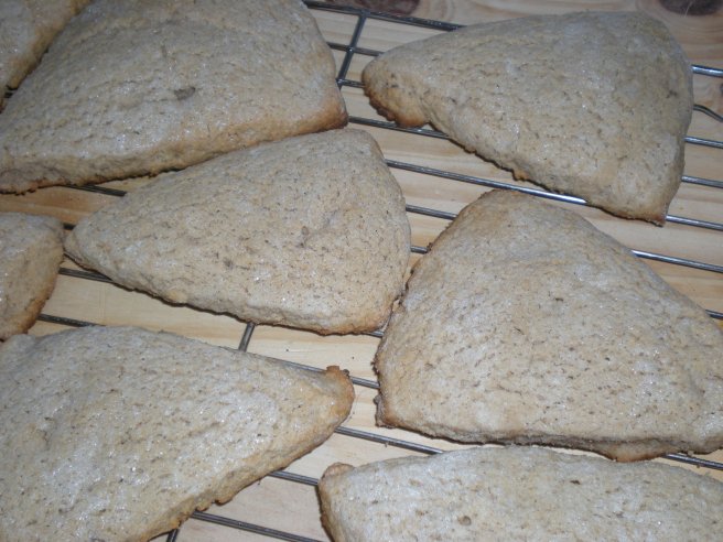 Scottish Scones with Chestnut Flour - Baked Gluten Free Scottish Scones