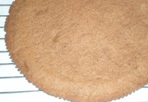 Black Forest Torte (Schwarzwaelder Kirschtorte) - Bottom Layer, Cooling on Rack