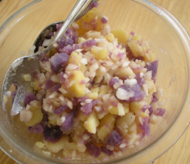 How Sustainable is your Seafood? - Rainbow German Potato Sald