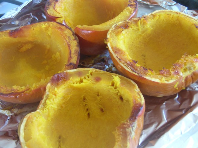 Autumn Pumpkin Stew with Caramelized Onions - Baked Pie Pumpkins