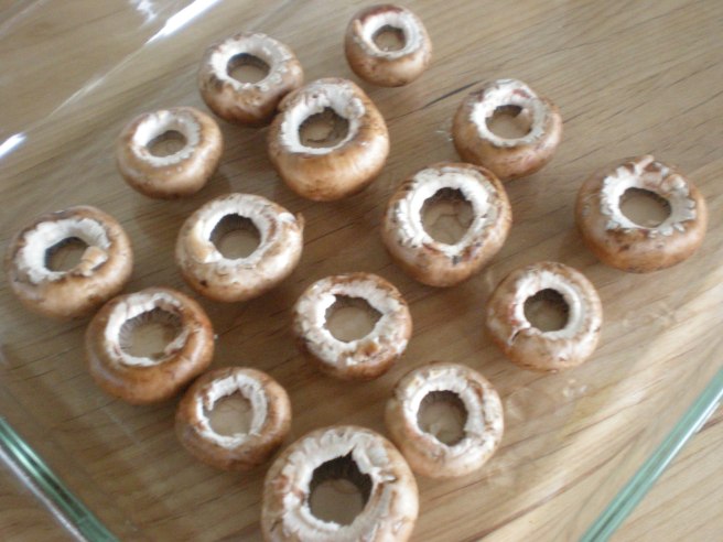 Stuffed Mushrooms - Prepared Mushrooms