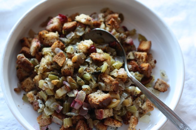 Apple-Cranberry Stuffing