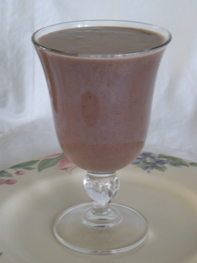 Acai Pear Banana Protein Smoothie