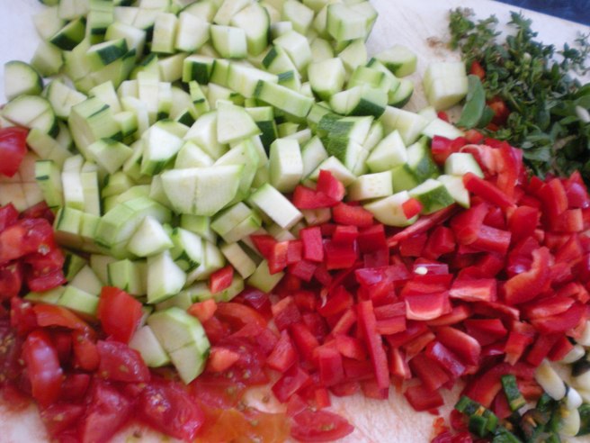 New Mexico Vegetable "Mock" Chili Enchilada