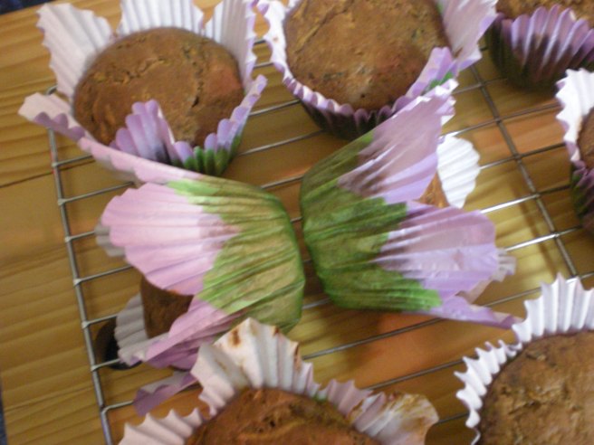 Chocolate Zucchini Muffins