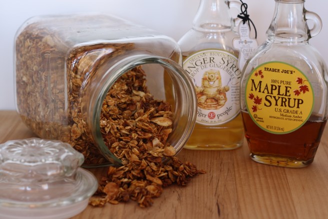Pumpkin-Ginger-Maple Granola