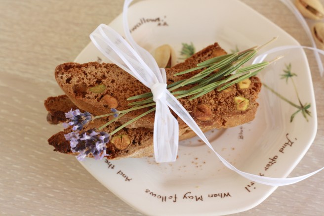 Pistachio Biscotti - A gluten free alternative