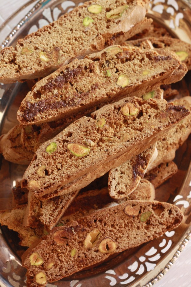 Pistachio Biscotti - A gluten free alternative