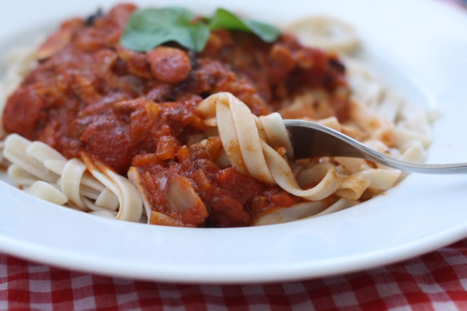 Shiitake Pasta Sauce